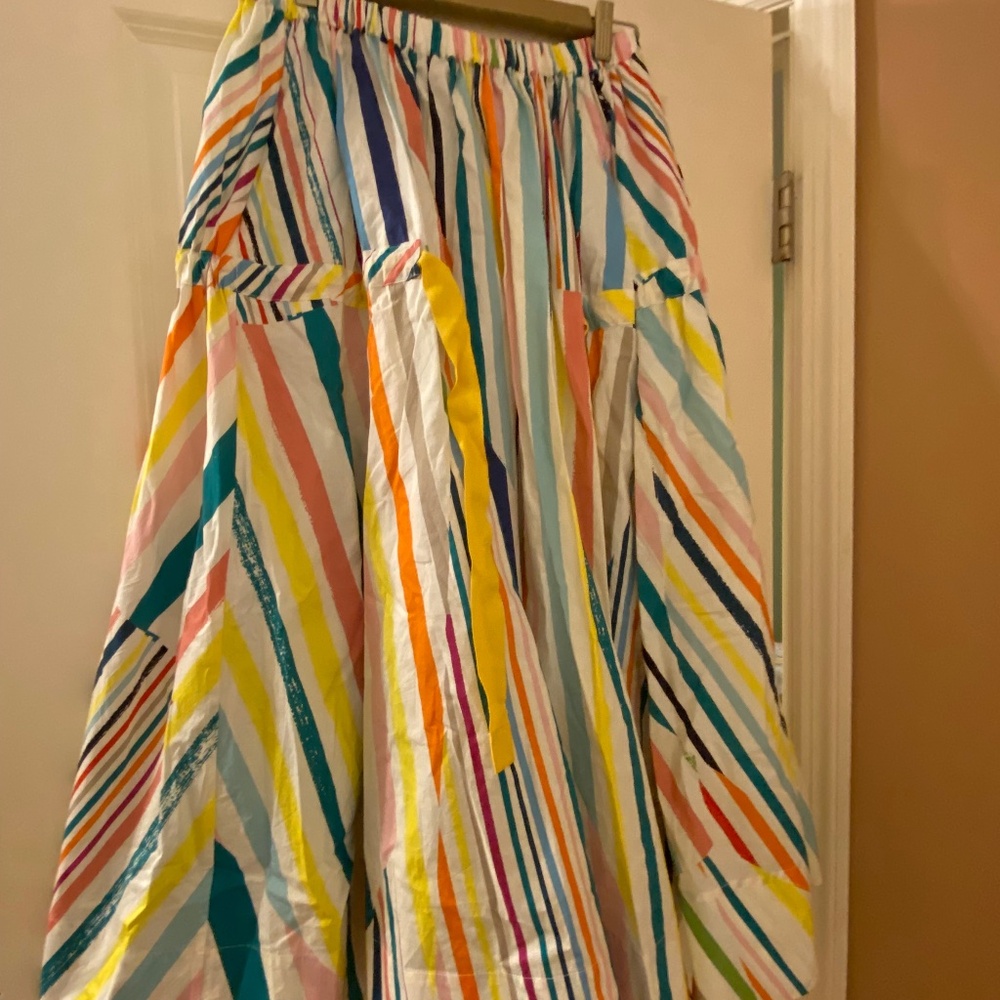 Tia Cibani crisp cotton  skirt